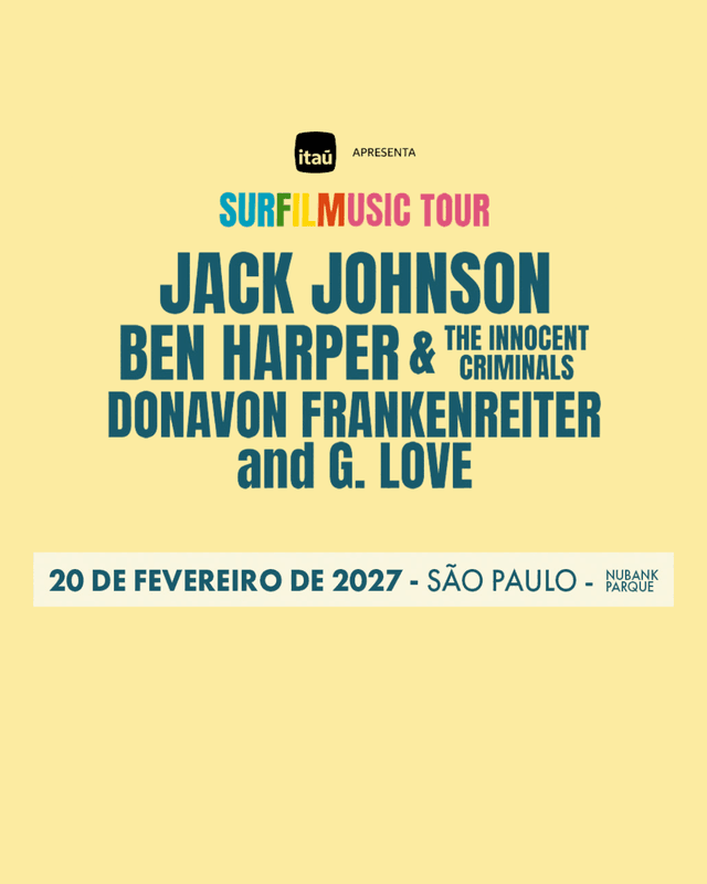 Jack Johnson  - Surfil Music Tour 