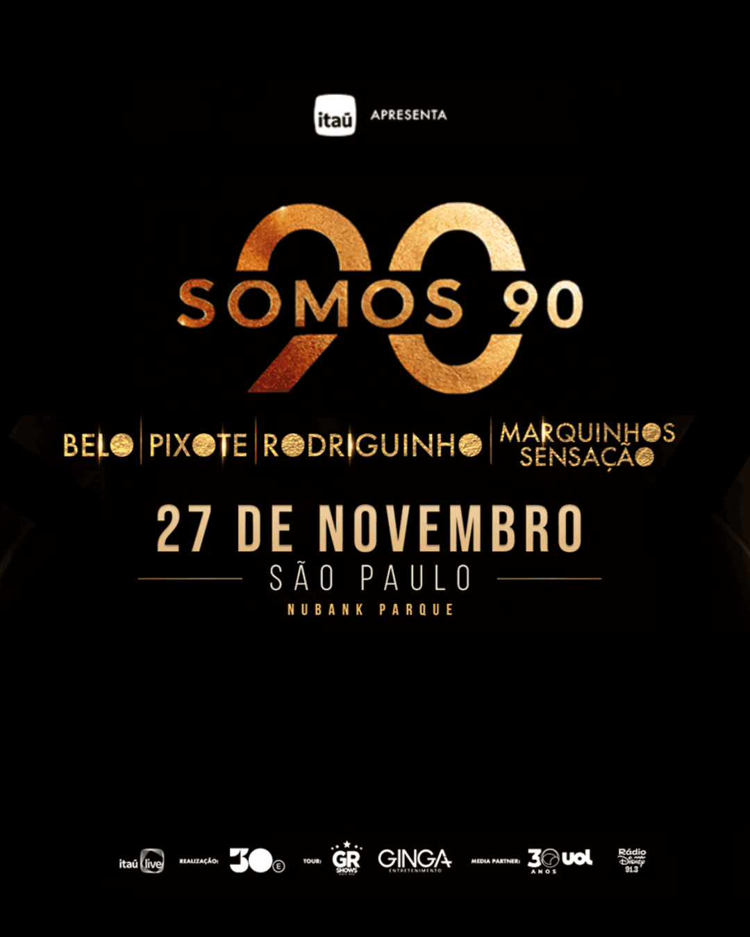 Somos 90 - Belo, Pixote, Rodriguinho e Marquinhos Sensação