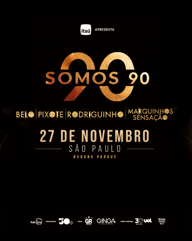 Somos 90 - Belo, Pixote, Rodriguinho e Marquinhos Sensação